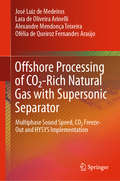 Offshore Processing of CO2-Rich Natural Gas with Supersonic Separator: Multiphase Sound Speed, CO2 Freeze-Out and HYSYS Implementation