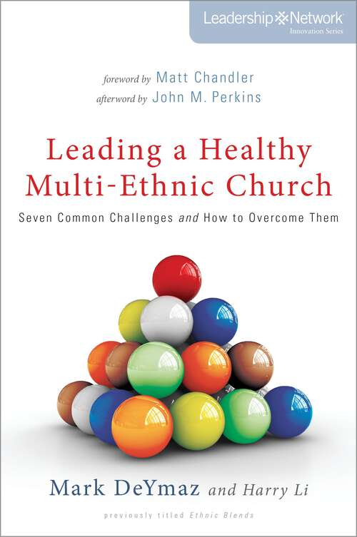 Book cover of Leading a Healthy Multi-Ethnic Church: Seven Common Challenges and How to Overcome Them (Leadership Network Innovation Series)