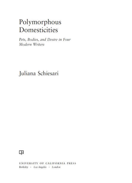 Book cover of Polymorphous Domesticities