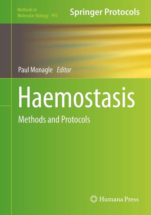 Book cover of Haemostasis