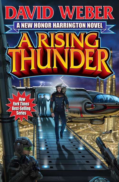 Book cover of A Rising Thunder (Honor Harrington Series, Book #13)