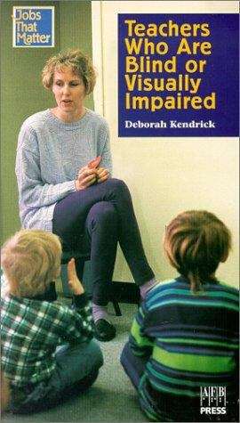 Book cover of Teachers Who Are Blind or Visually Impaired