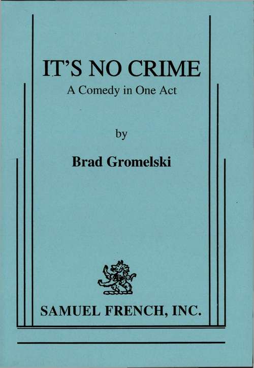 Book cover of It's No Crime