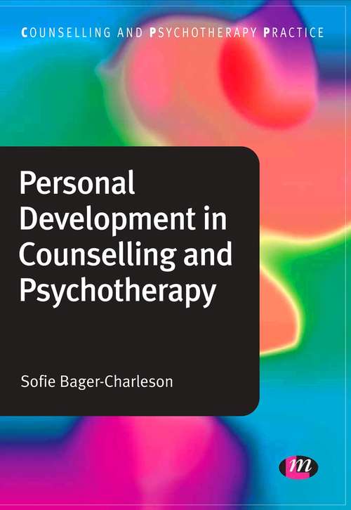 Book cover of Personal Development in Counselling and Psychotherapy