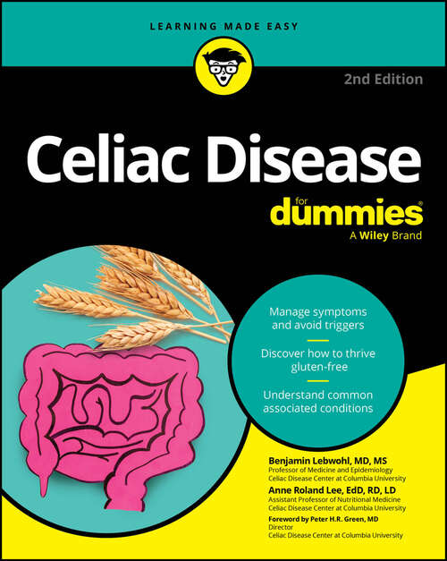 Book cover of Celiac Disease For Dummies