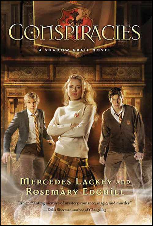 Book cover of Conspiracies: A Novel (Shadow Grail)