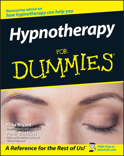 Book cover of Hypnotherapy For Dummies