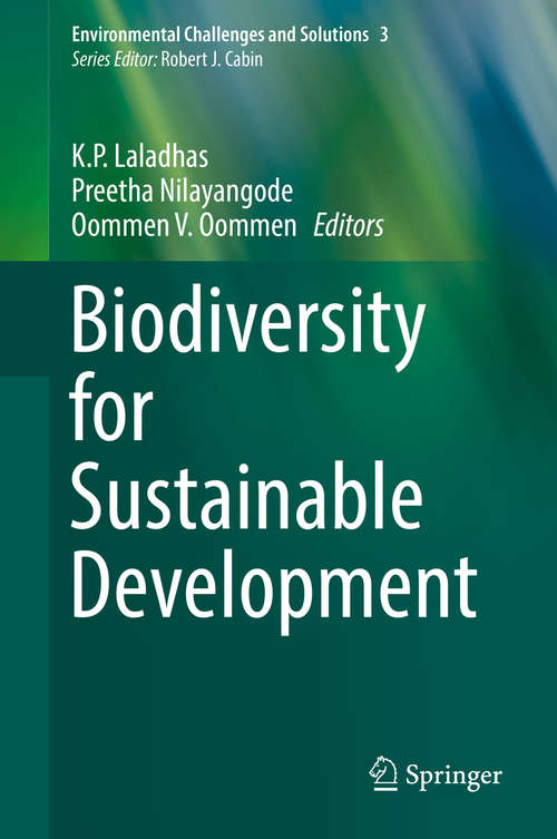 Book cover of Biodiversity for Sustainable Development