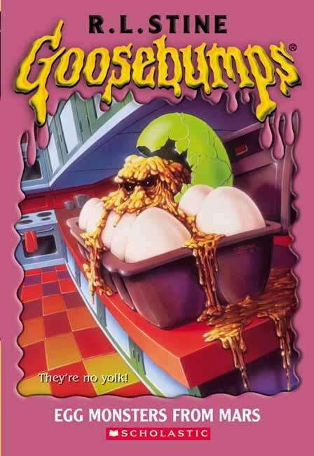 Book cover of Egg Monsters from Mars (Goosebumps #42)