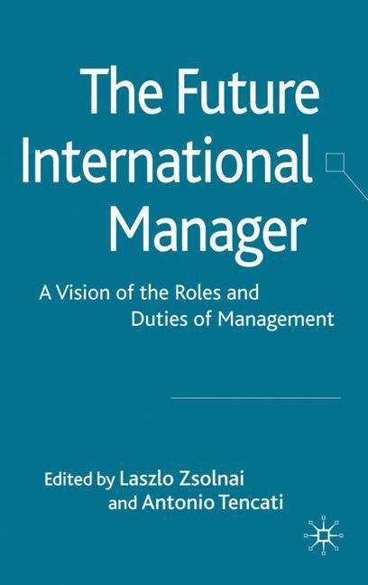 Book cover of The Future International Manager