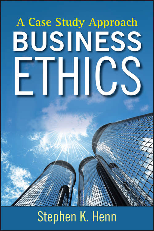 Book cover of Business Ethics