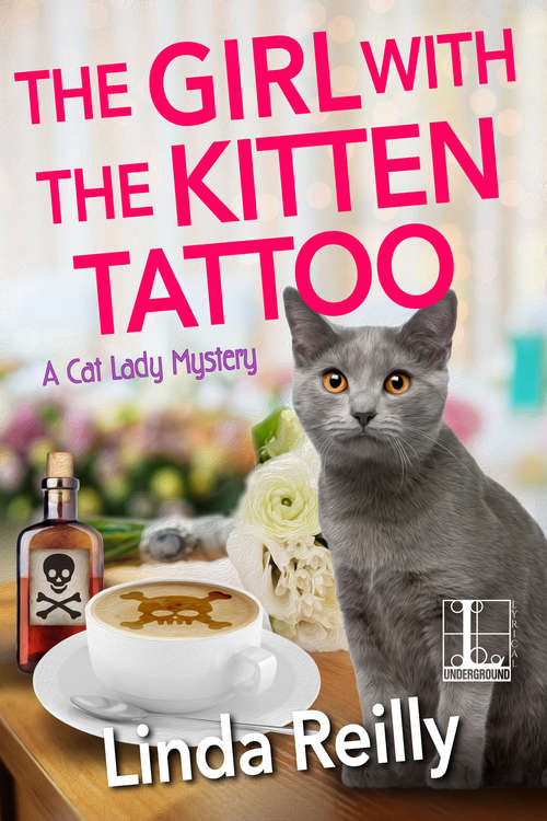 Book cover of The Girl with the Kitten Tattoo (A Cat Lady Mystery #5)