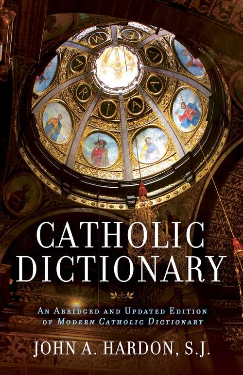 Book cover of Catholic Dictionary