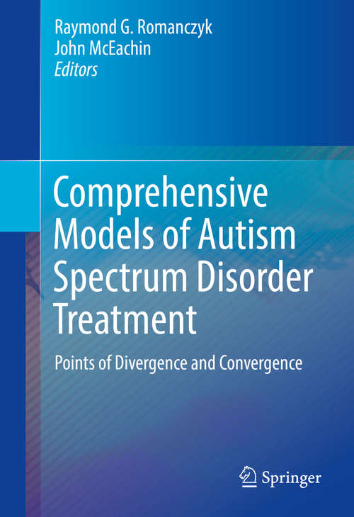 Book cover of Comprehensive Models of Autism Spectrum Disorder Treatment