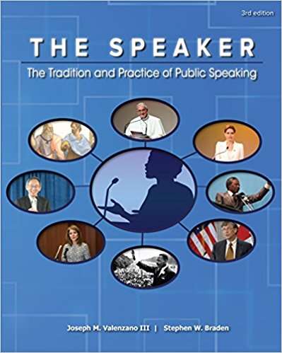 The Speaker: The Tradition and Practice of Public Speaking (3rd Edition)