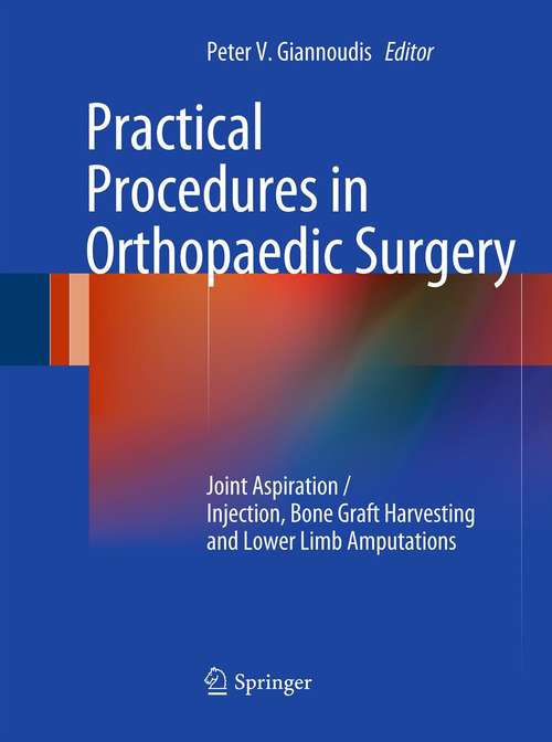 Book cover of Practical Procedures in Orthopaedic Surgery