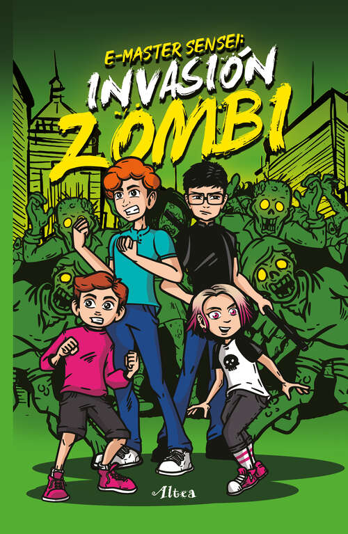 Book cover of Emaster Sensei: Invasión zombi