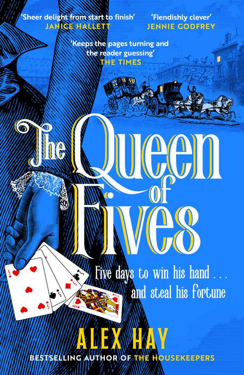 Book cover of The Queen of Fives: a gripping historical mystery with a thrilling twist