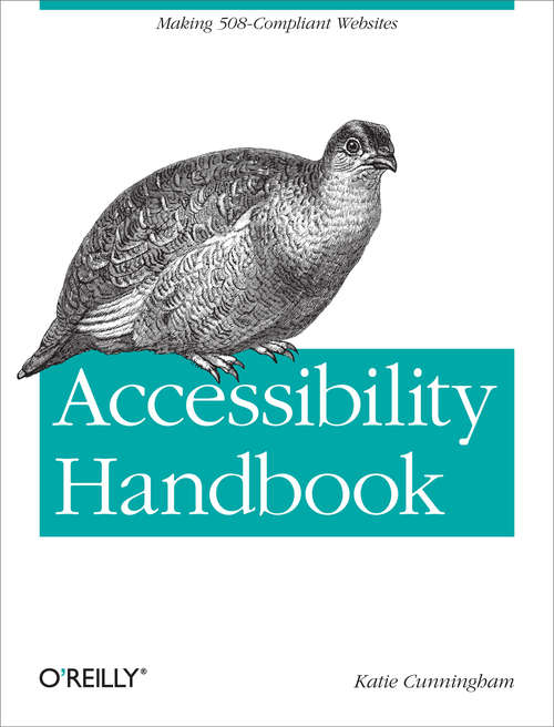 Book cover of Accessibility Handbook