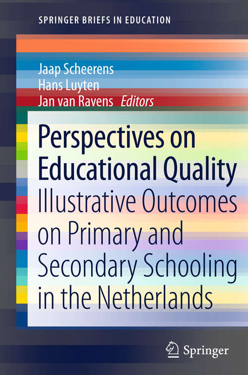 Book cover of Perspectives on Educational Quality