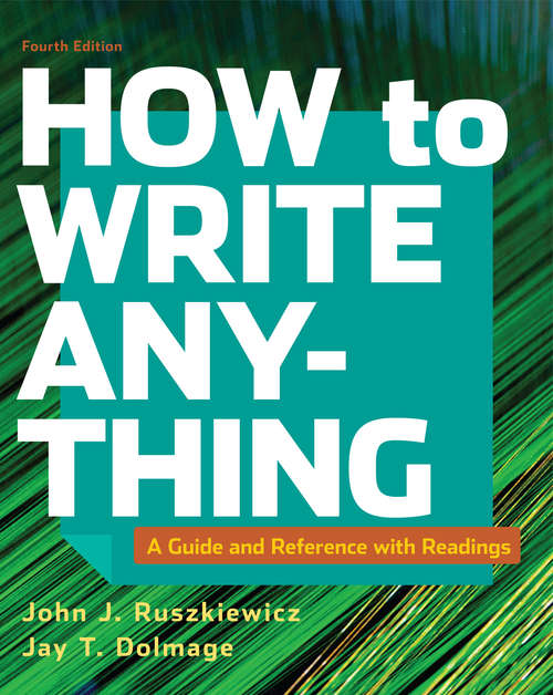 How to Write Anything?: A Guide And Reference
