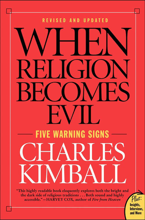 Book cover of When Religion Becomes Evil