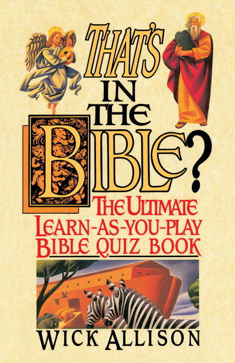 Book cover of That's in the Bible?