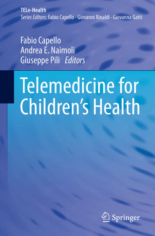 Book cover of Telemedicine for Children's Health