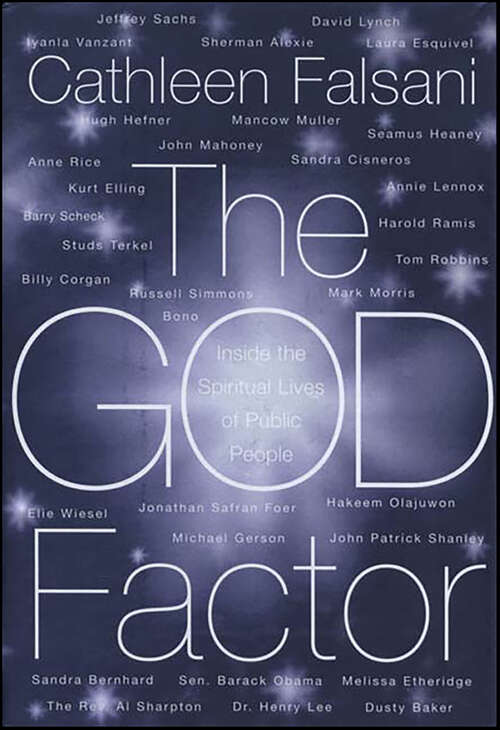 Book cover of The God Factor: Inside the Spiritual Lives of Public People