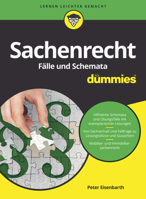 Book cover of Sachenrecht Fälle und Schemata für Dummies (Für Dummies)