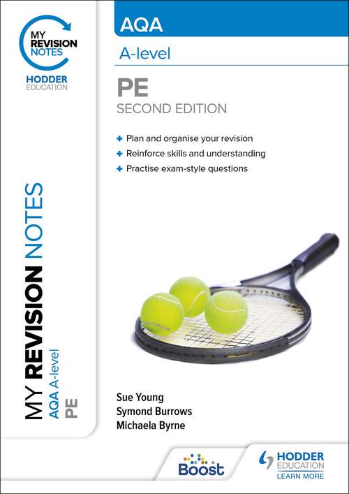 Book cover of My Revision Notes: AQA A-level PE Second Edition