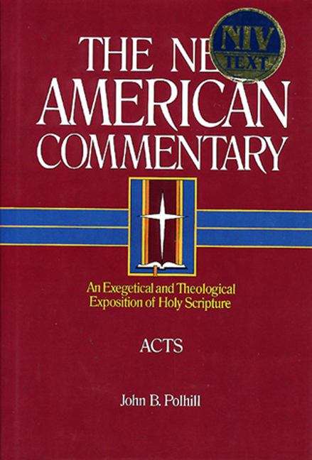 Book cover of Acts (The New American Commentary, v. #26)