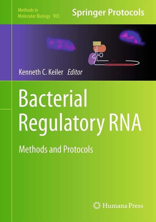 Book cover of Bacterial Regulatory RNA