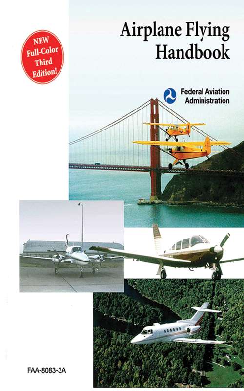 Book cover of Airplane Flying Handbook