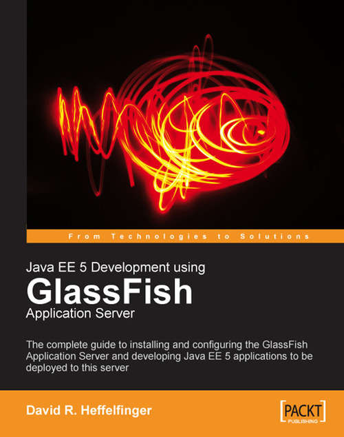 Book cover of Java EE 5 Development using GlassFish Application Server
