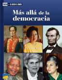 Book cover of Más allá de la democracia: Textos Para La Lectura Atenta (Texts Close Reading Ser.)