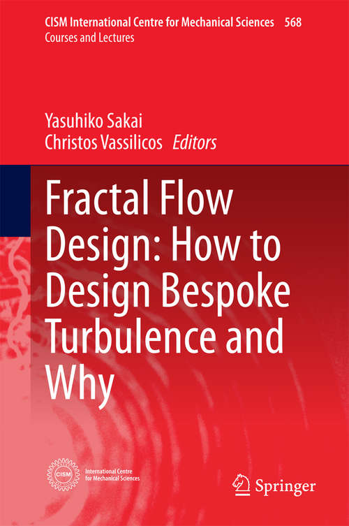 Book cover of Fractal Flow Design: How to Design Bespoke Turbulence and Why