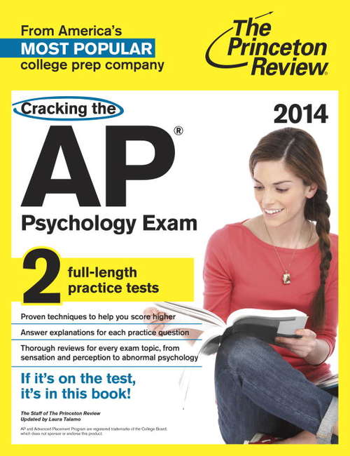 Book cover of Cracking the AP Psychology Exam, 2011 Edition
