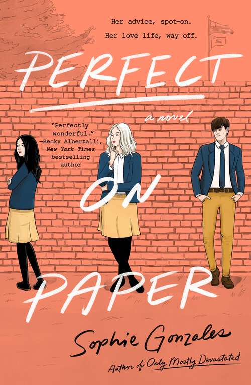Book cover of Perfect on Paper: A Novel