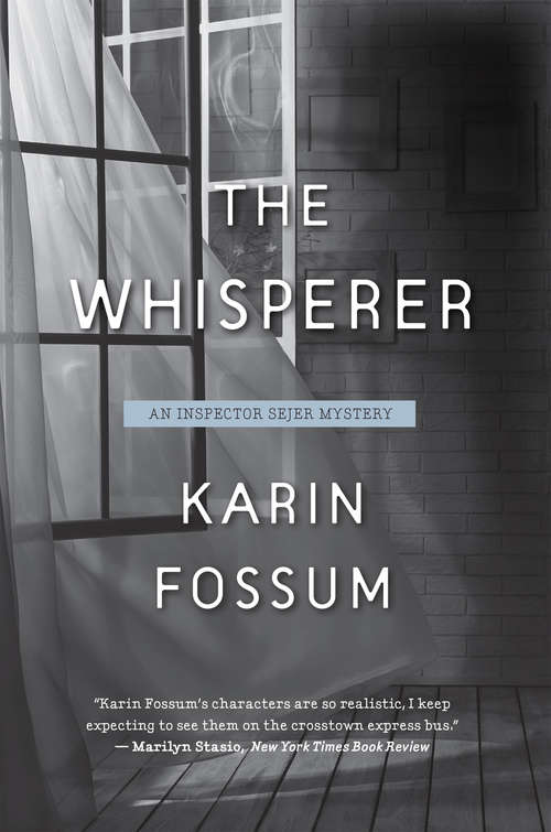 Book cover of The Whisperer (Inspector Sejer Mysteries #13)