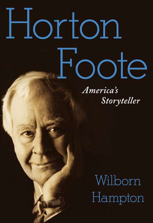Book cover of Horton Foote