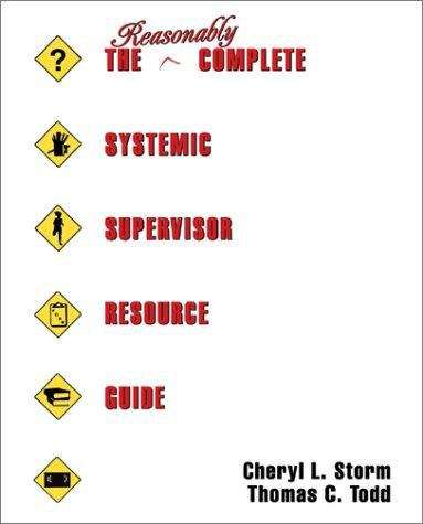 Book cover of The Reasonably Complete Systemic Supervisor Resource Guide