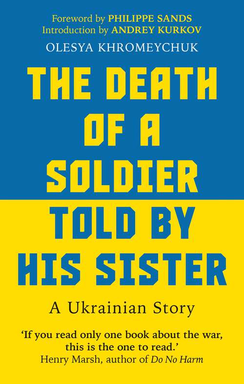 Book cover of The Death of a Soldier Told by His Sister