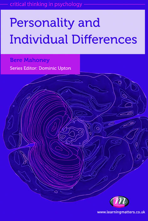 Book cover of Personality and Individual Differences
