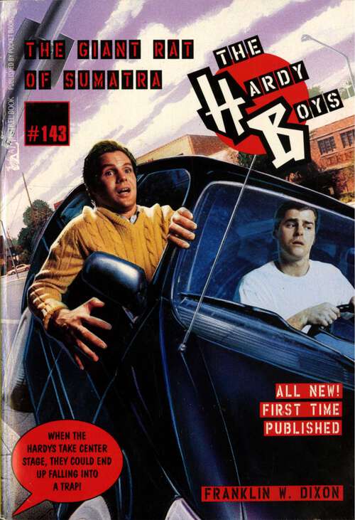 Book cover of The Giant Rat of Sumatra (Hardy Boys Mystery Stories #143)