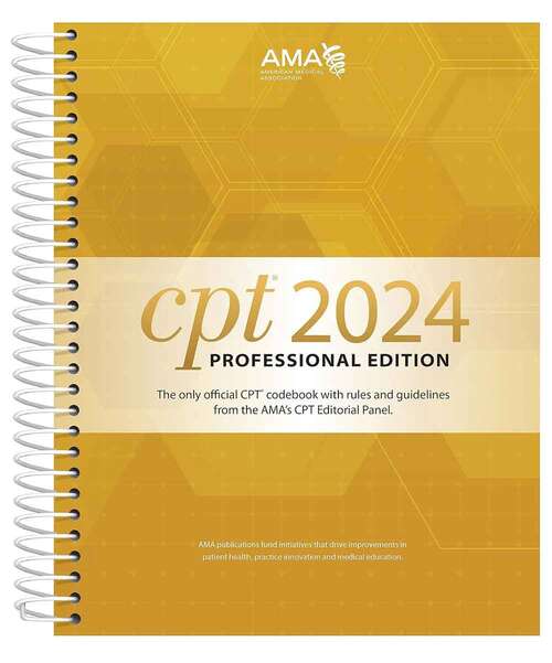 Book cover of CPT Professional 2024