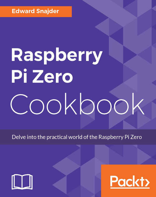 Book cover of Raspberry Pi Zero Cookbook (1)