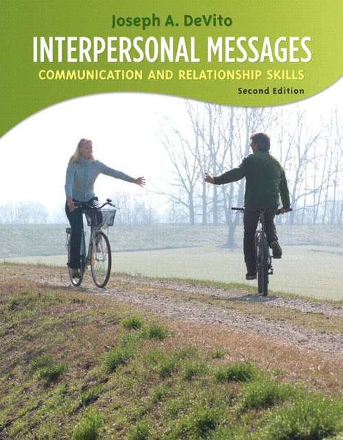 Book cover of Interpersonal Messages: Communication and Relationship Skills (2nd edition)
