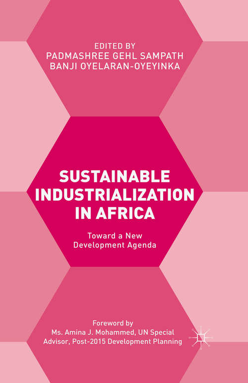 Book cover of Sustainable Industrialization in Africa: Towards a New Development Agenda (1st ed. 2016)
