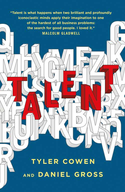 Book cover of Talent: How to Identify Energizers, Creatives, and Winners Around the World